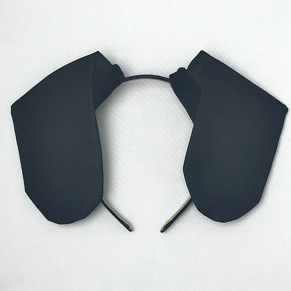 Black Dog Ears Headband, Dalmatian, Black Labrador, Lab, Adults and Kids